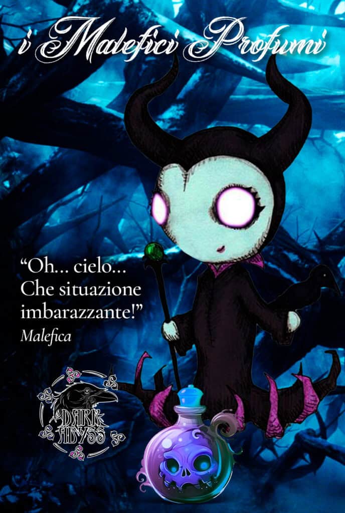 Fiore di terrore con sfondo boscoso oscuro, stile gotico dark fantasy.