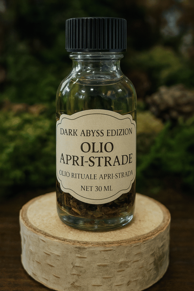 Olio essenziale rituale apire-trada, Dark Abyss Edizion.
