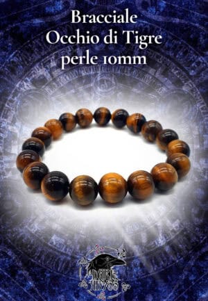 Bracciale Occhio di Tigre pietre IOMM.