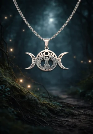 COLLANA TRIPLICE DEA