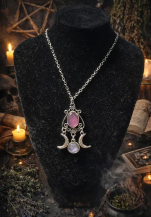 COLLANA IN PIETRA LUNARE