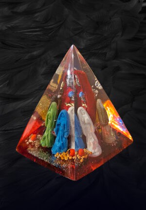 PIRAMIDE RITUALE DELLA SANTA MUERTE LE SETTE VIE