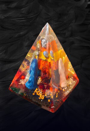 PIRAMIDE RITUALE DELLA SANTA MUERTE