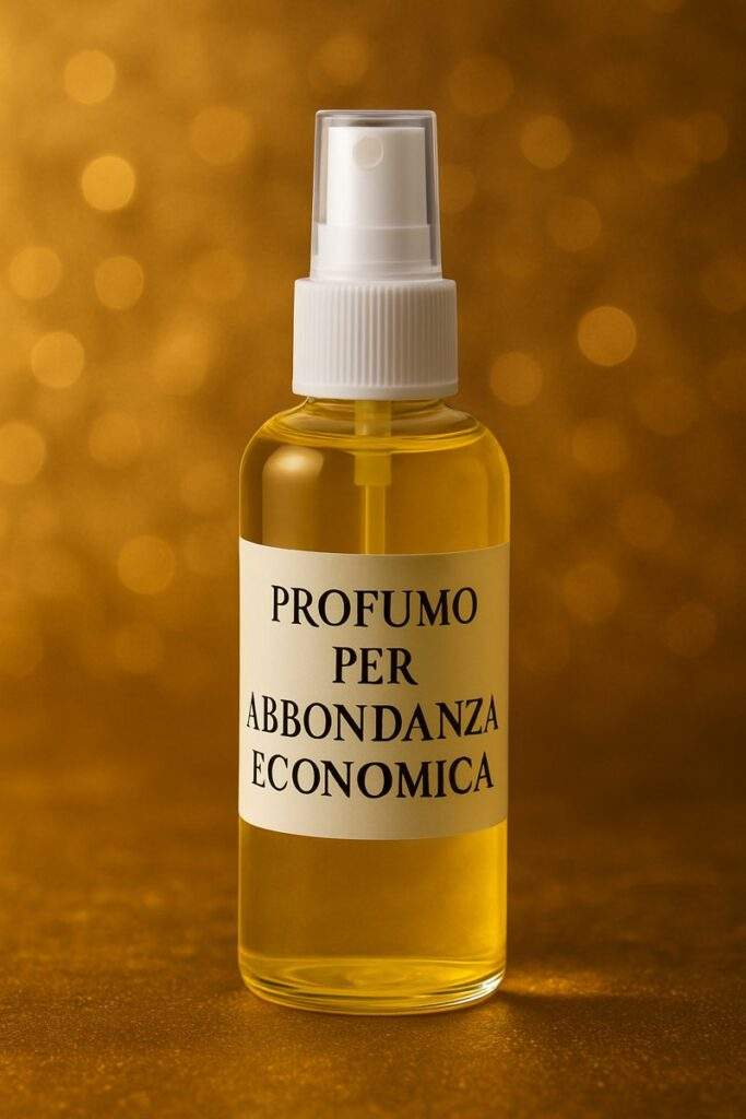 Profumo economico per abbondanza e prosperità.