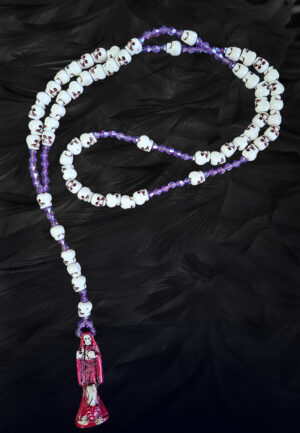 ROSARIO SANTA MUERTE ROSSA