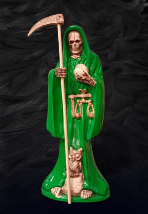 SANTA MUERTE STATUA GRANDE REALIZZATA A MANO