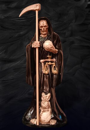 SANTA MUERTE STATUA GRANDE REALIZZATA A MANO