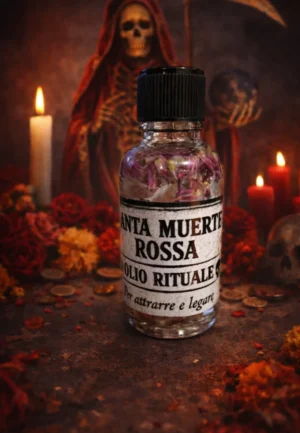 OLIO SANTA MUERTE ROSSA PER ATTRAZIONE